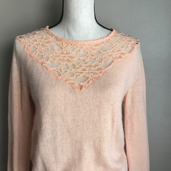 [F21] Cozy Lace Sweater - Picture 2 of 4